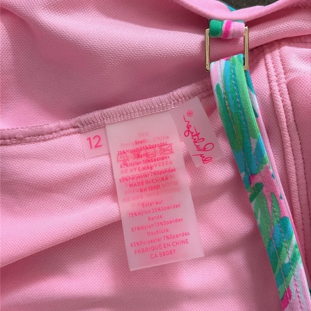 Lily Pulitzer swim suit size 12 never worn - Picture 5 of 5